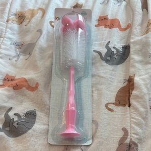 brand new bottle and nipple brush